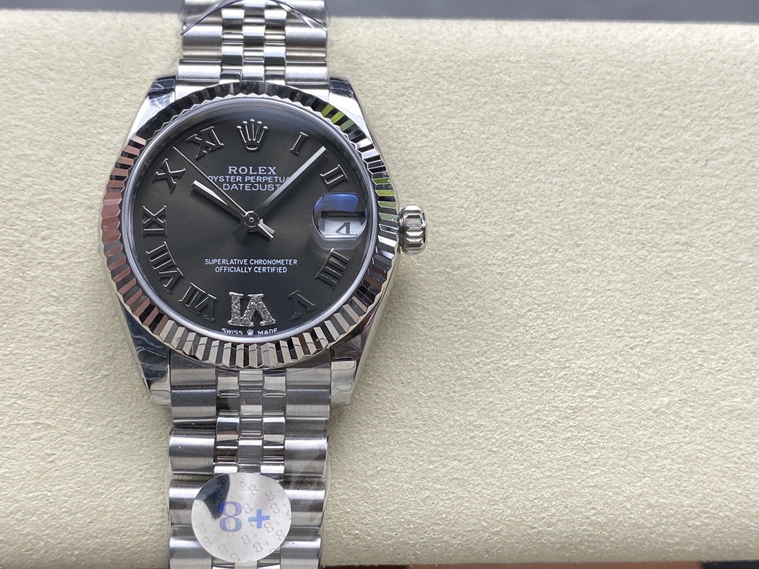 Rolex Datejust 31 278274 0022 Oystersteel and White Gold Womens Watch
